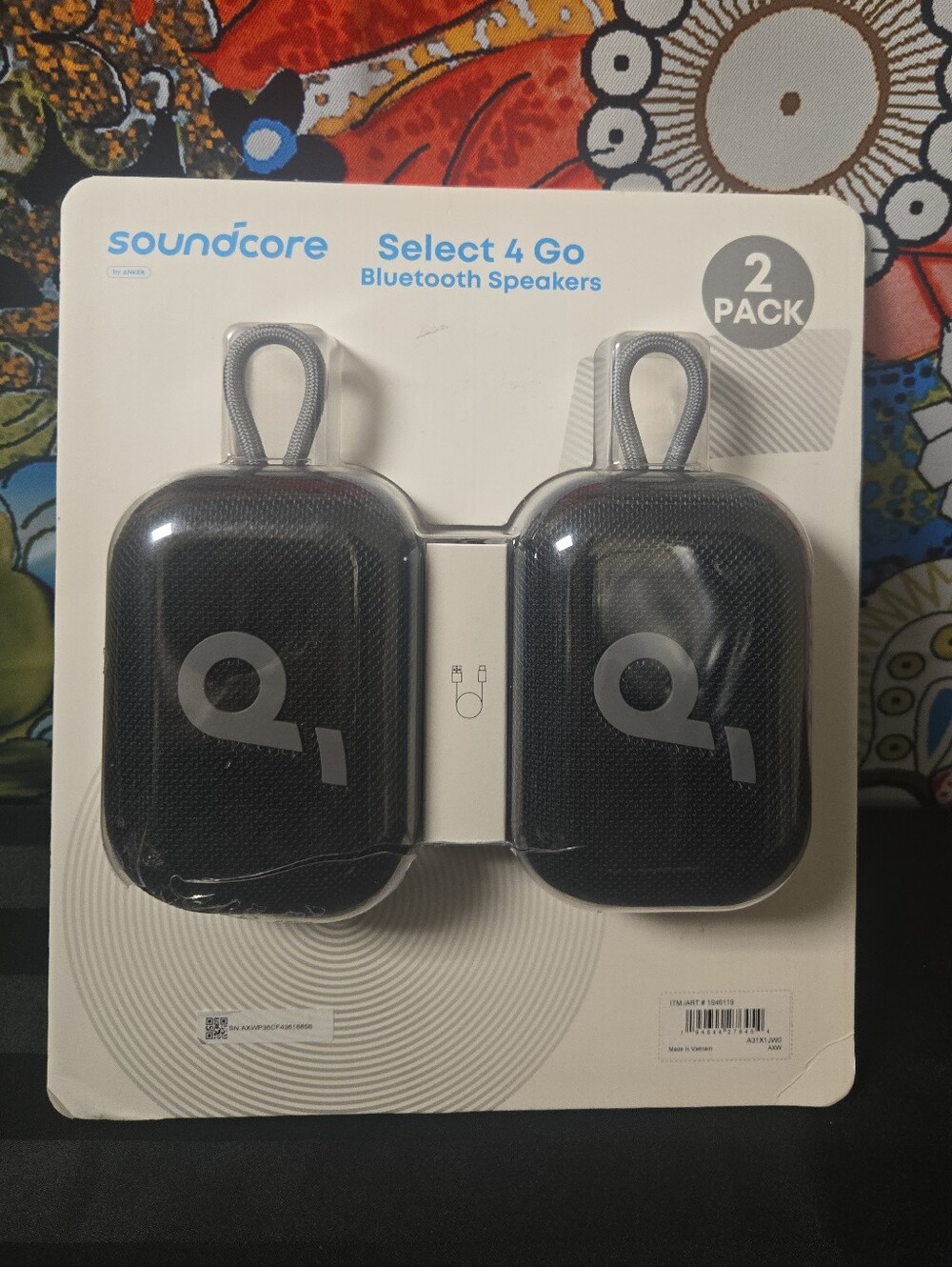 Damaged Packaging New Soundcore Select 4 Go Bluetooth Speakers 2 Pack Bundle